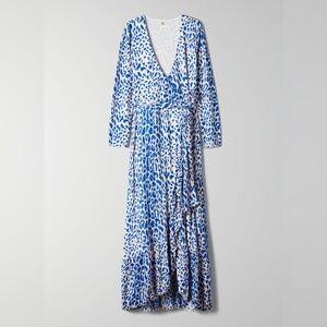 Aritzia Little Moon Blue Celestia Dress